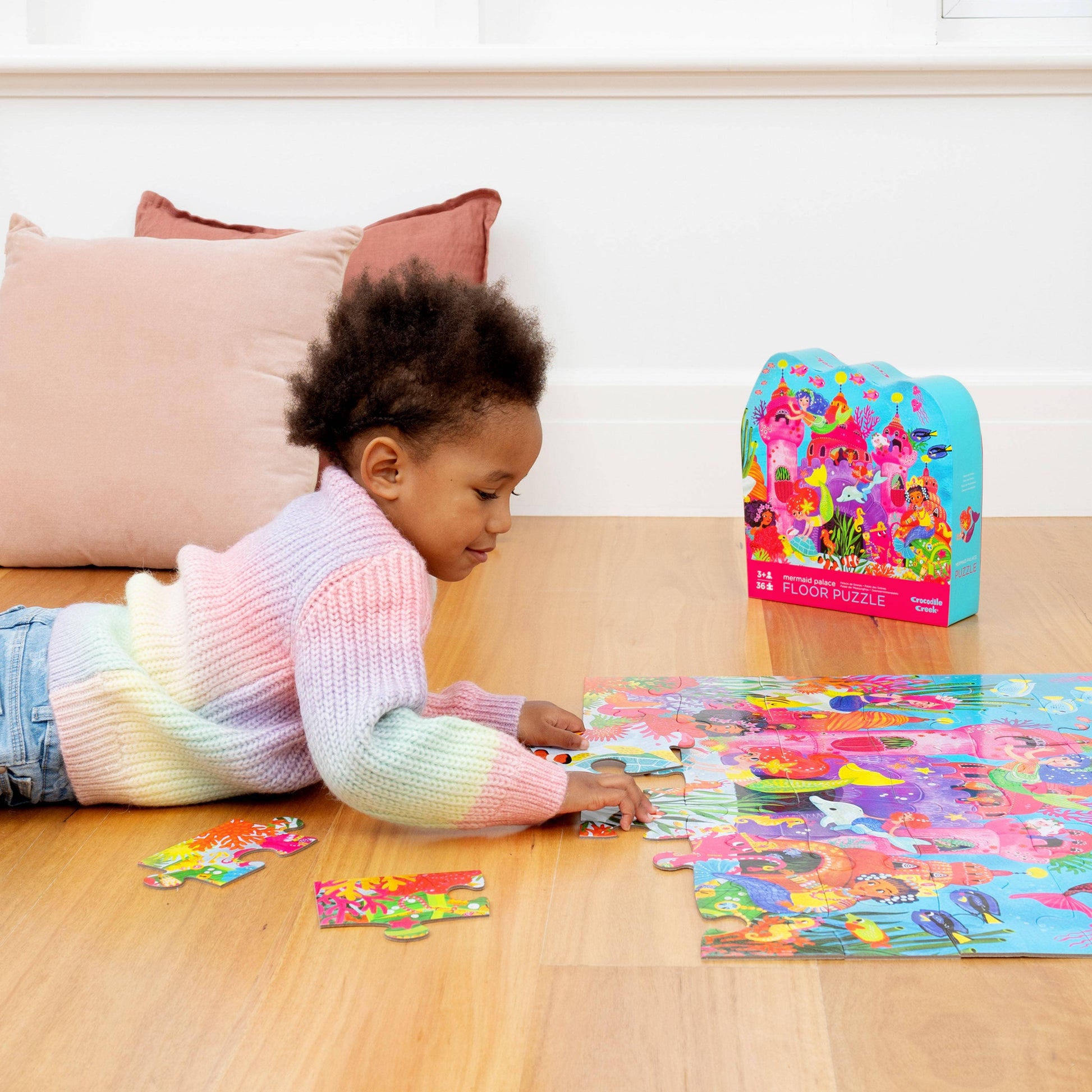 Classic Floor Puzzle 36 pc - Mermaid Palace