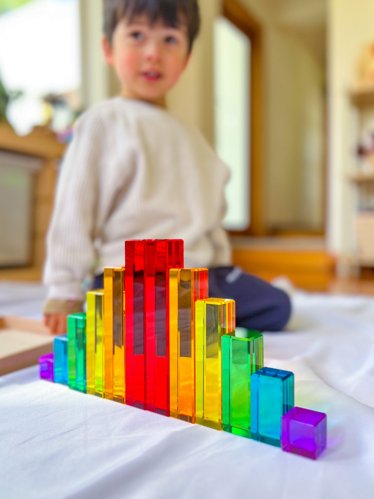 My Little Creator Lucite Rainbow Stairs