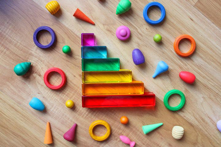 My Little Creator Lucite Rainbow Stairs