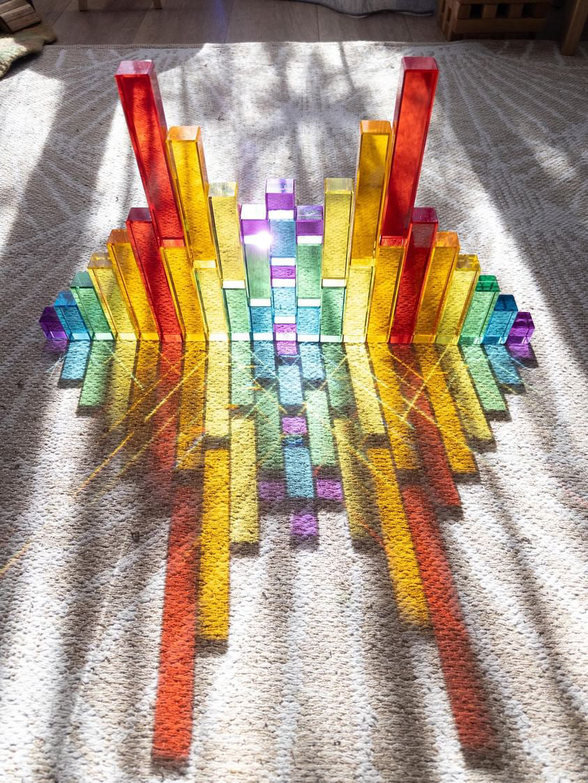 My Little Creator Lucite Rainbow Stairs
