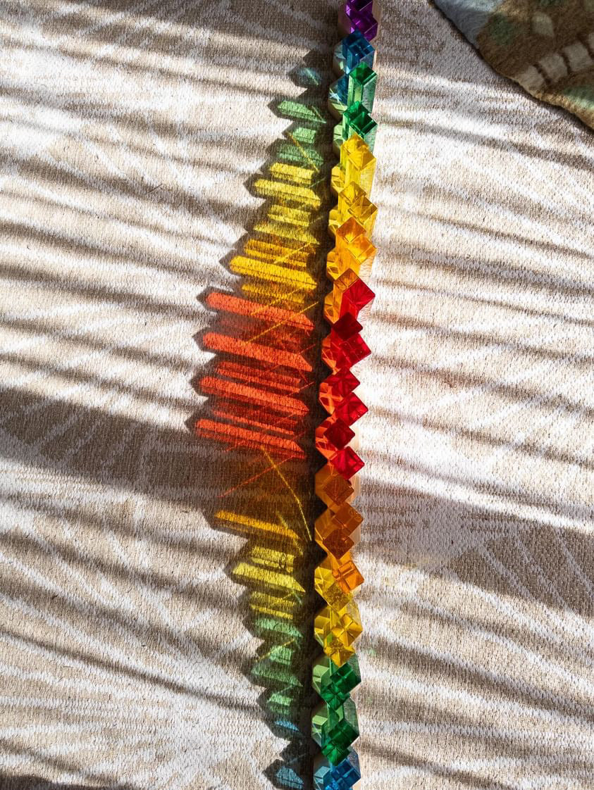 My Little Creator Lucite Rainbow Stairs