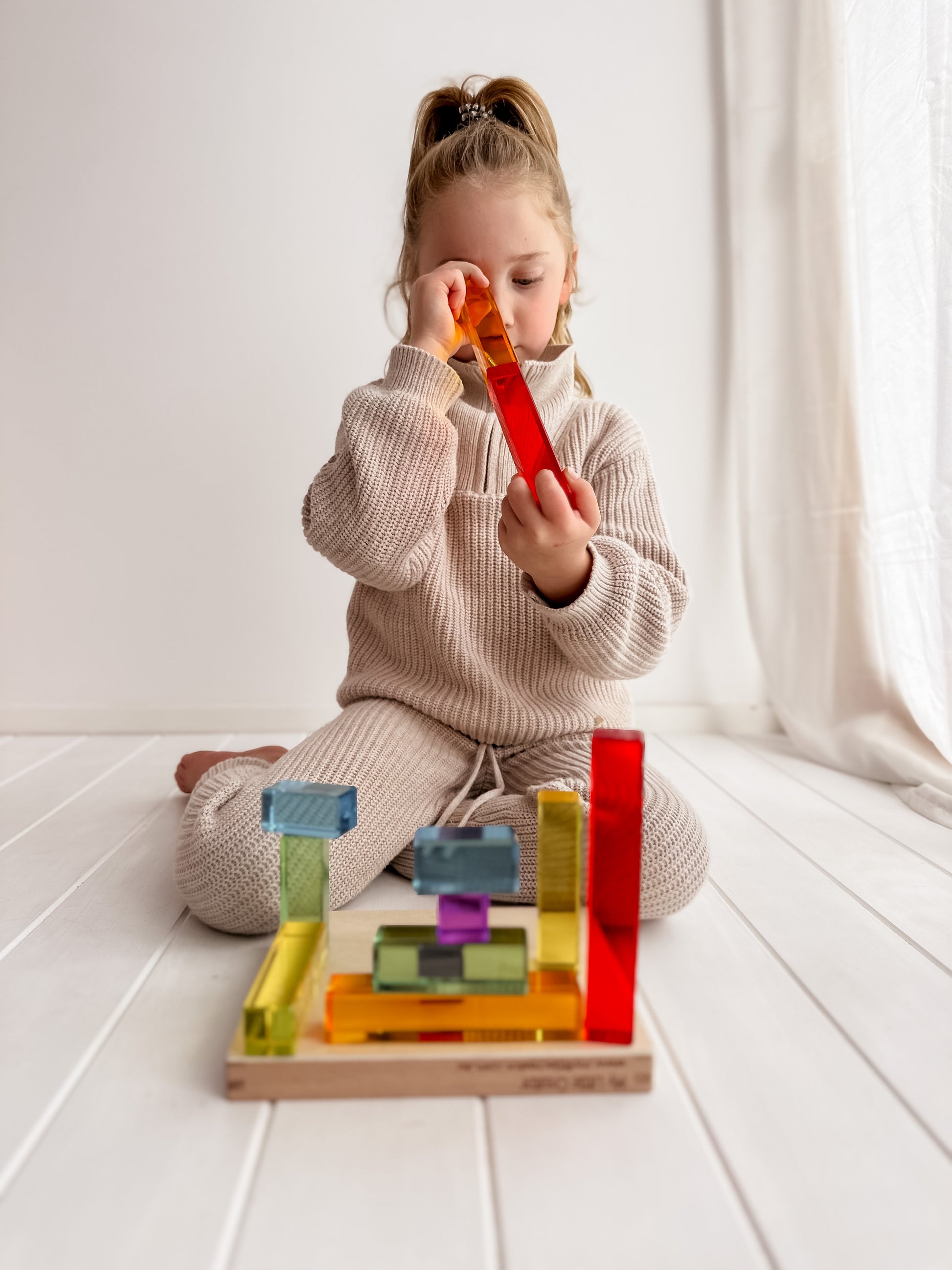 My Little Creator Lucite Rainbow Stairs