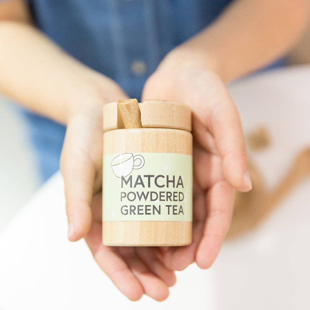 Make Me Iconic Pretend Play Tea Set Extension Kit matcha tea view