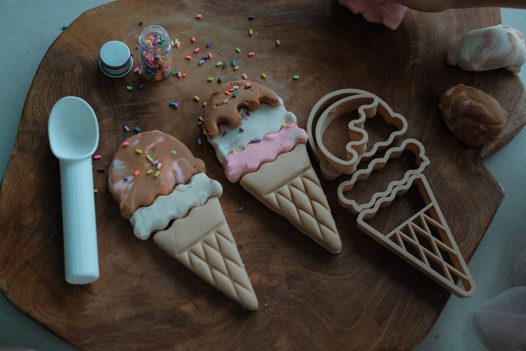 Ice Cream Playdough Eco Cutter Set
