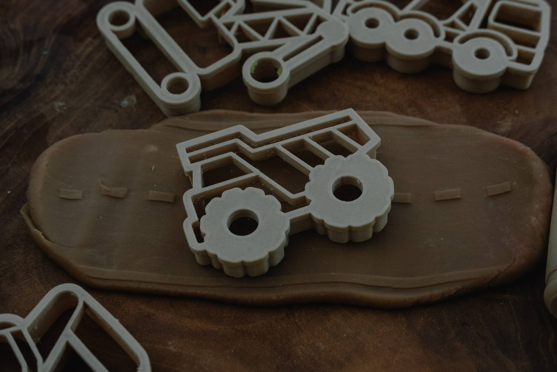 Construction Playdough Eco Cutter Set