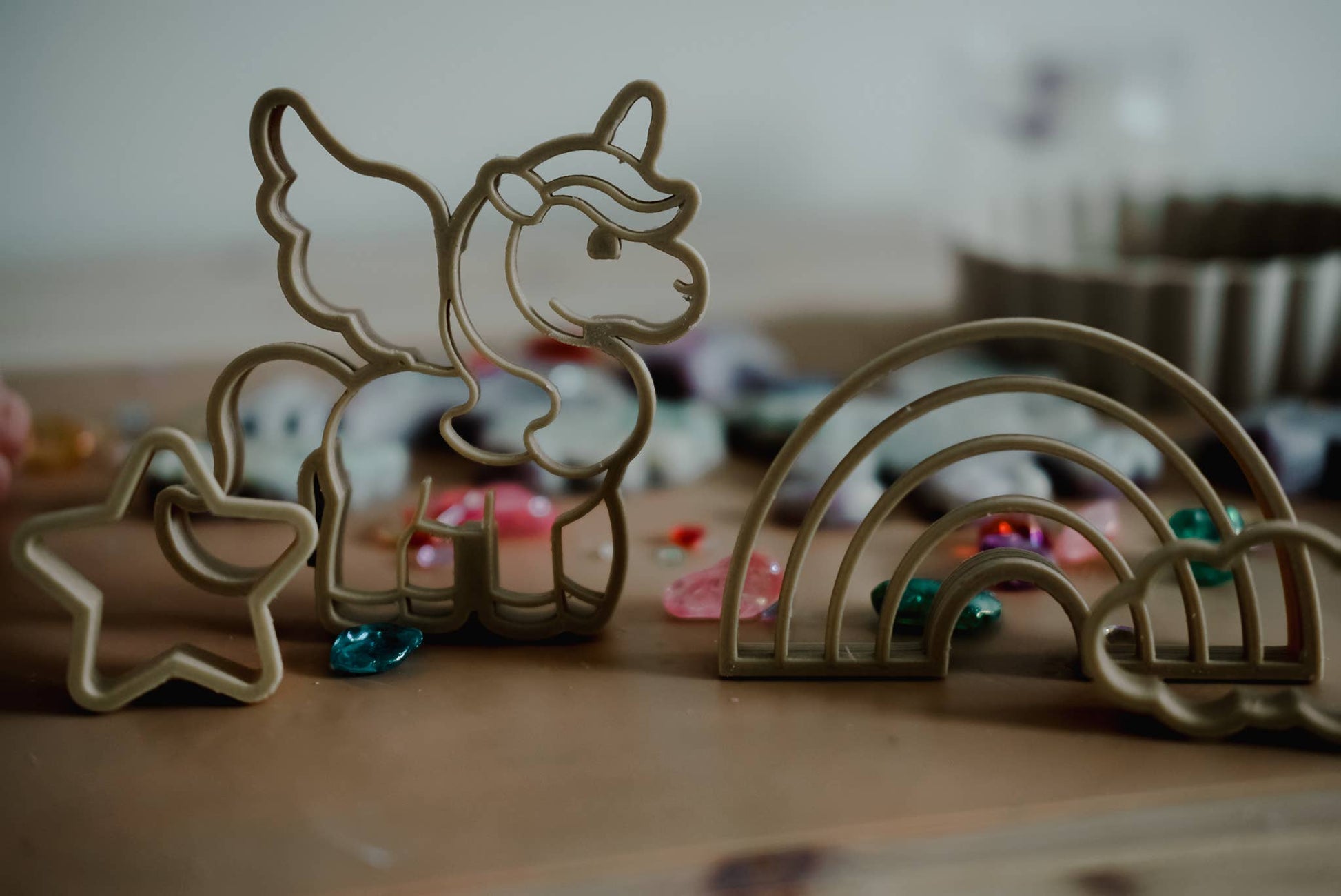 Unicorn Playdough Eco Cutter Set