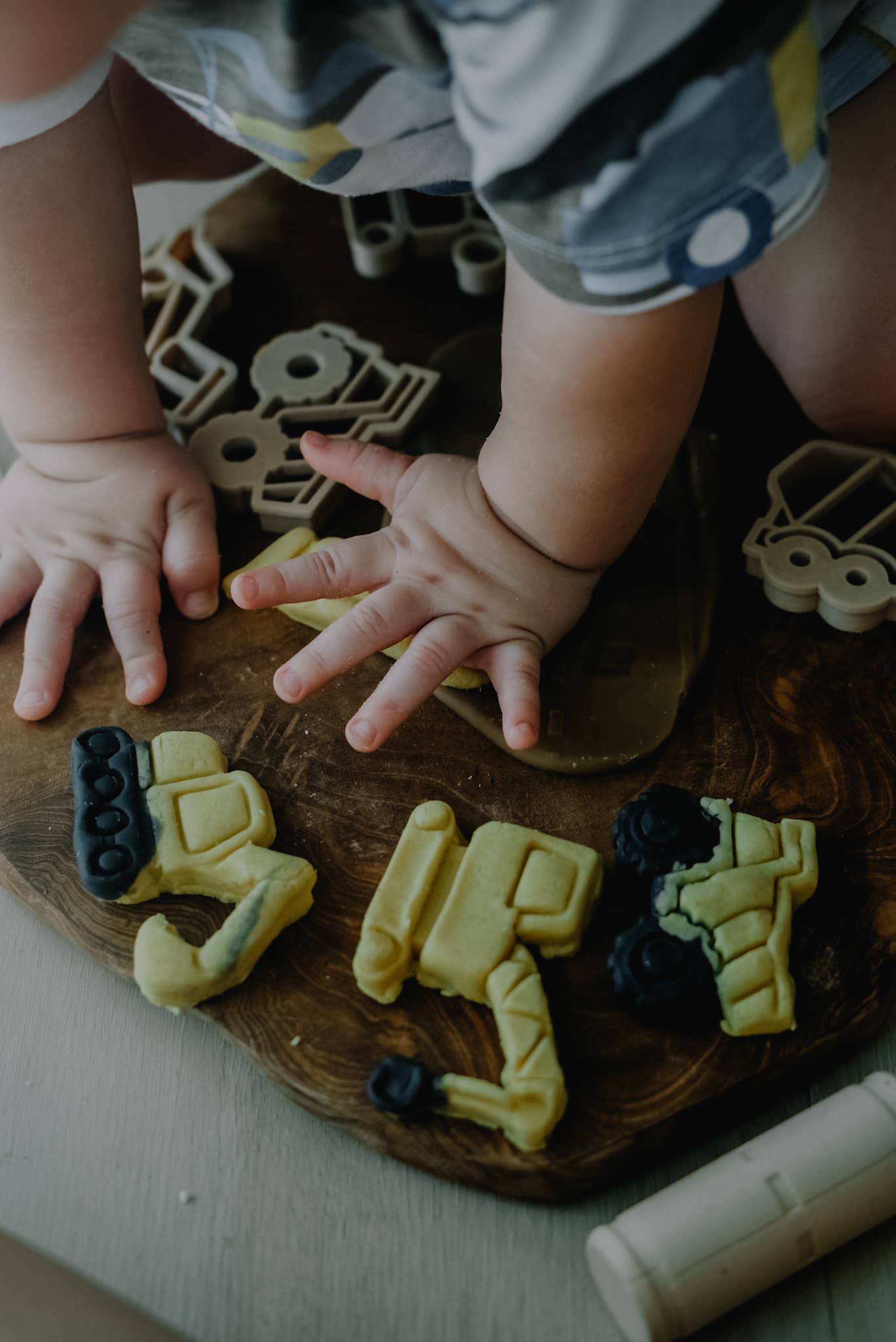 Construction Playdough Eco Cutter Set