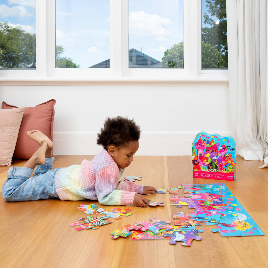 Classic Floor Puzzle 36 pc - Mermaid Palace