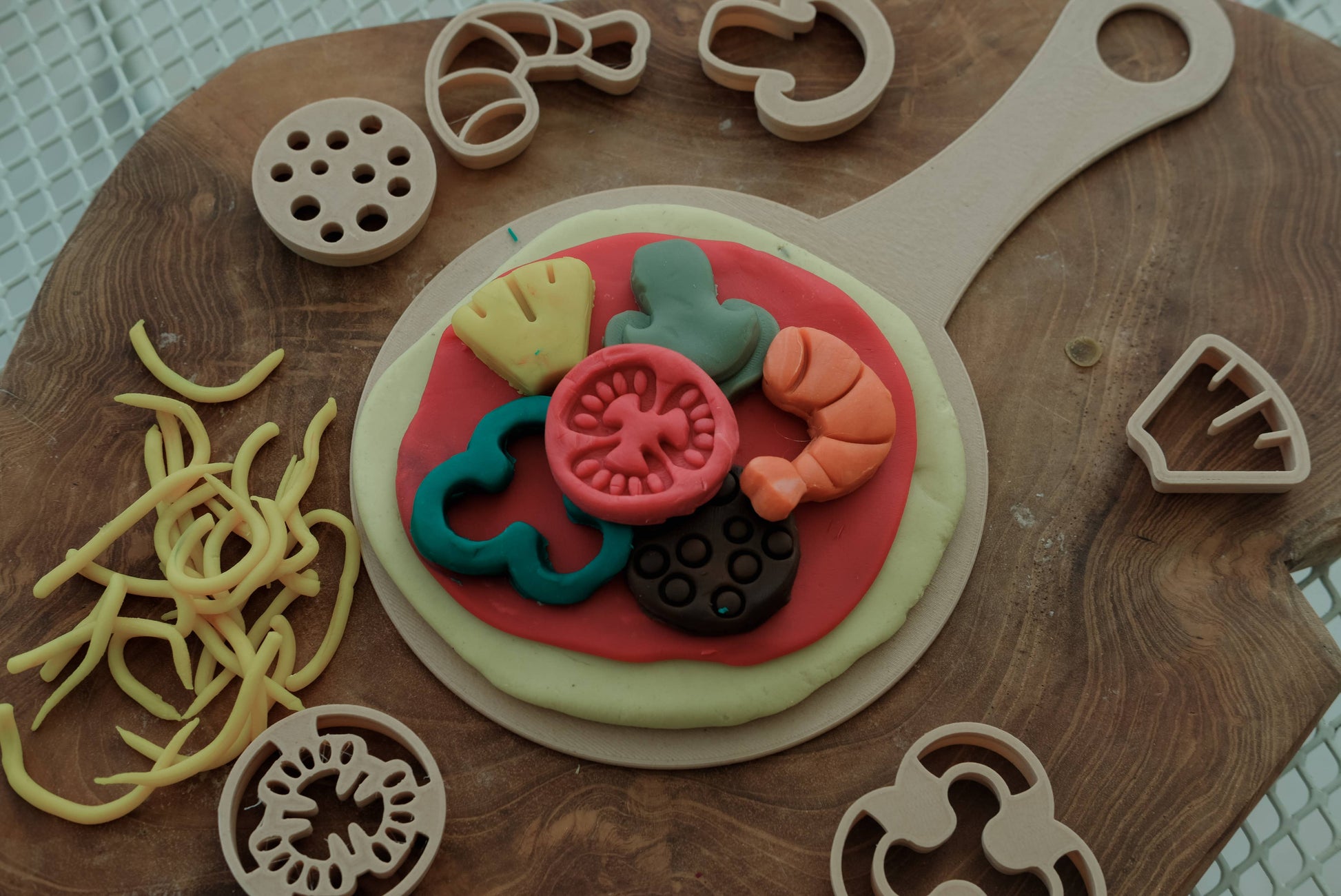 Pizza Playdough Eco Cutter Set