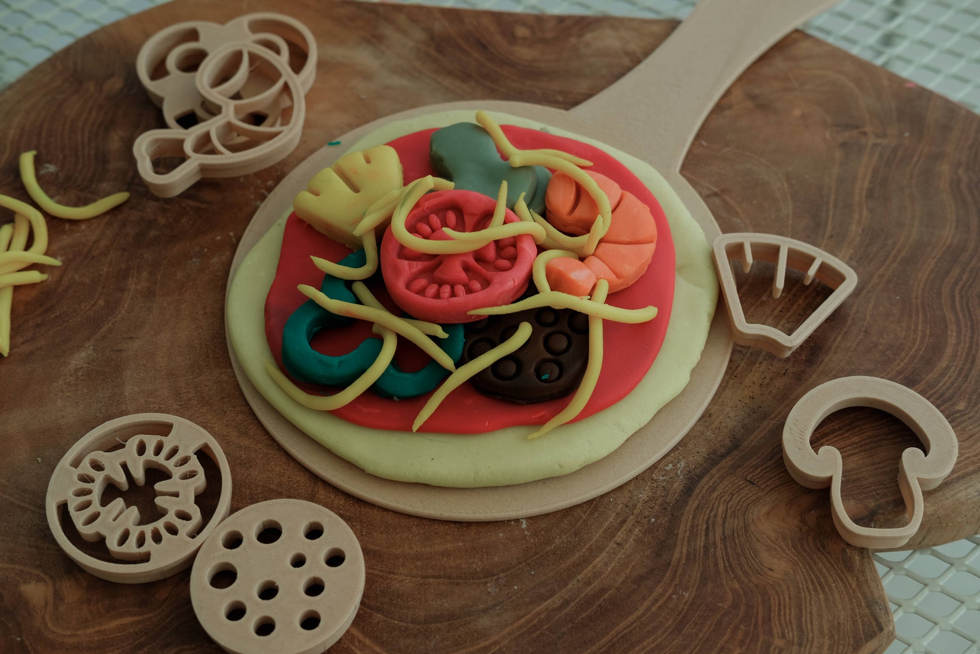 Pizza Playdough Eco Cutter Set