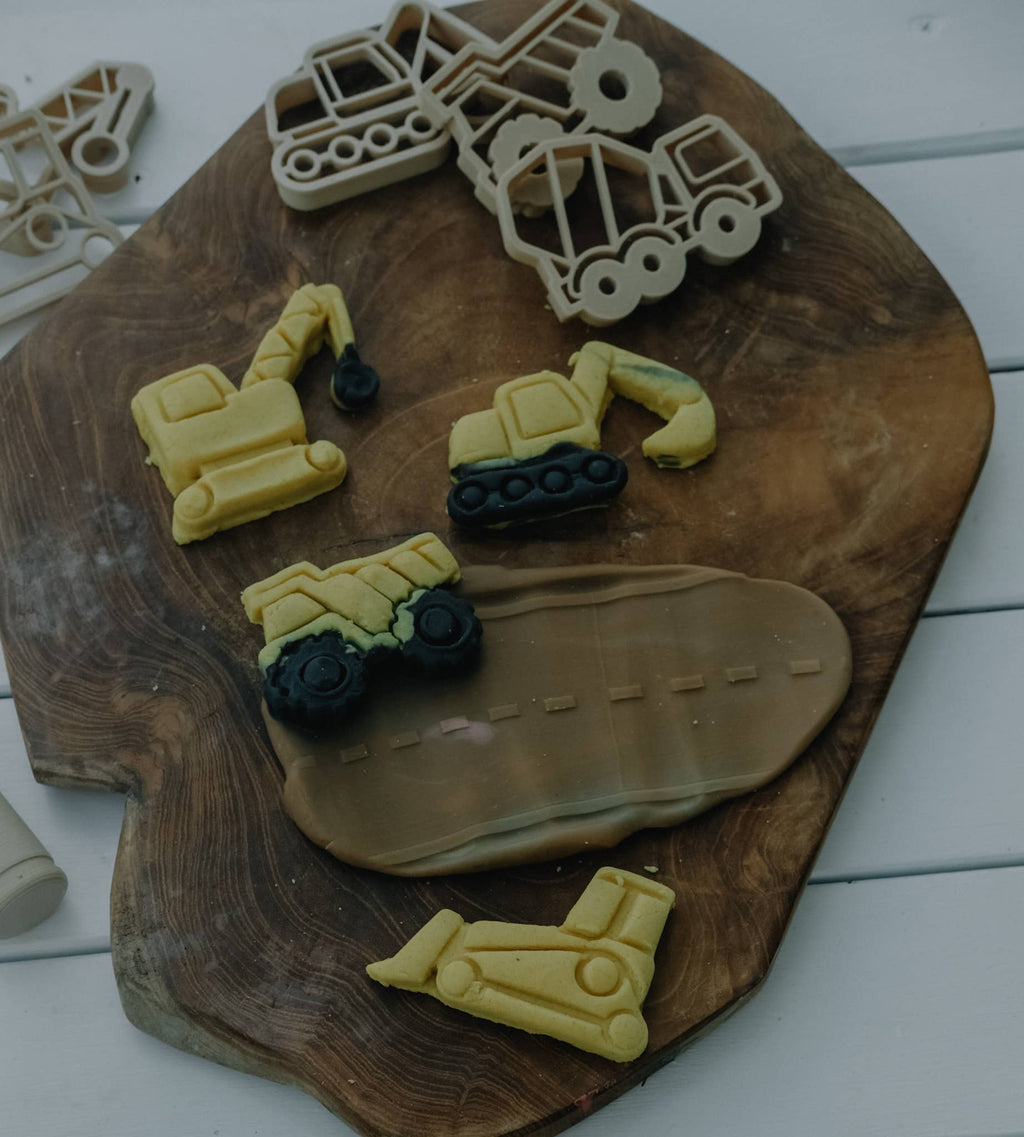 Construction Playdough Eco Cutter Set