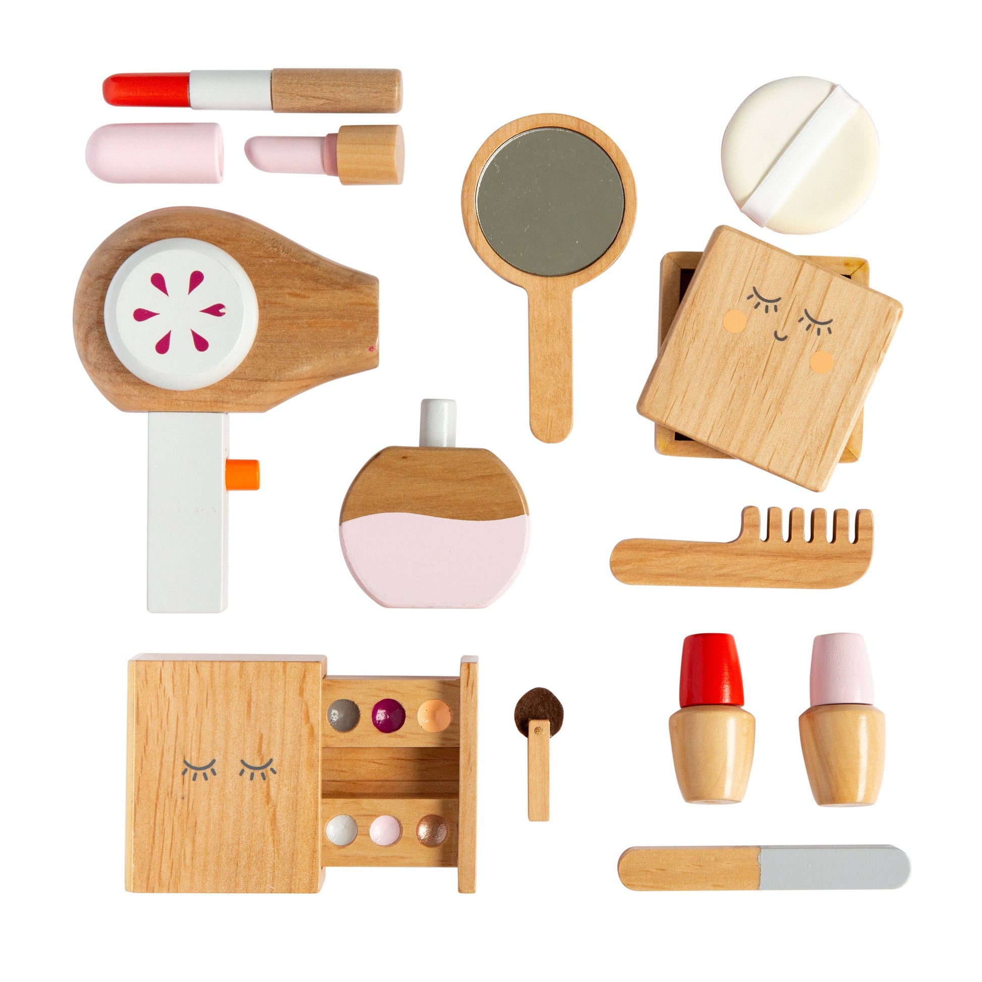 Make Me Iconic Pretend Play Wooden Beauty Kit 