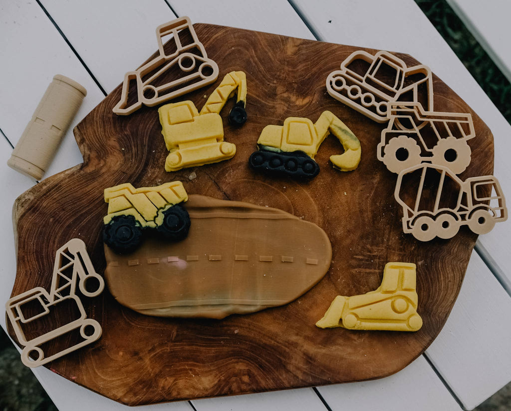 Construction Playdough Eco Cutter Set