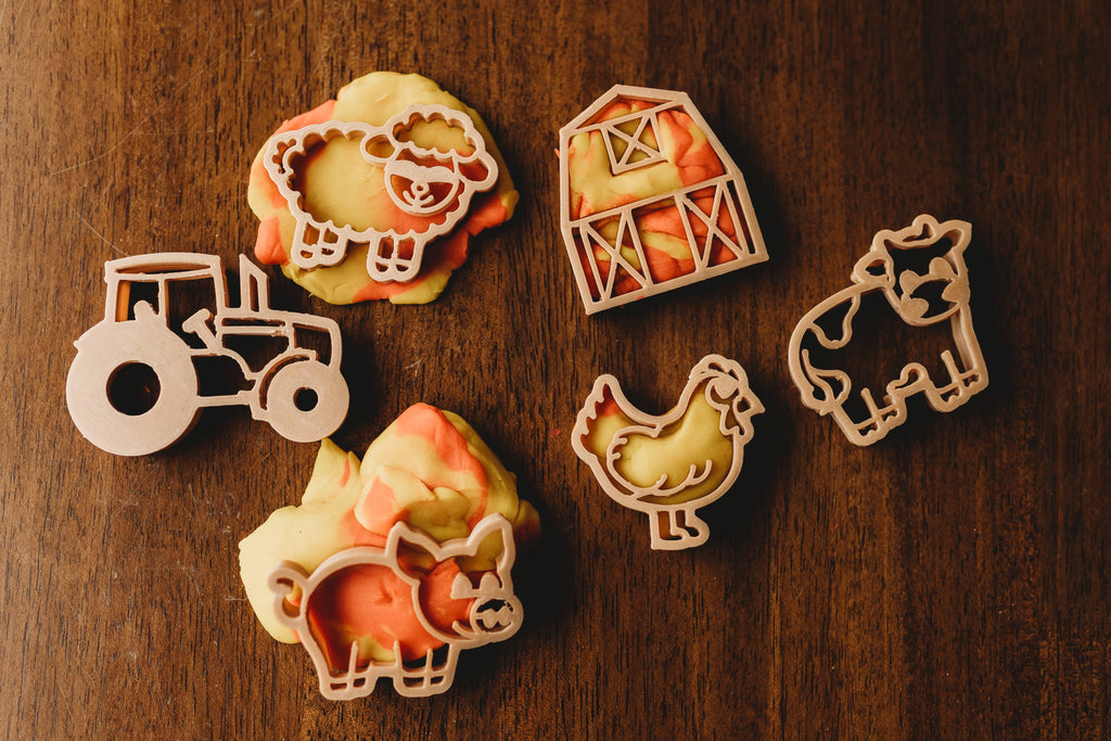 Farm Playdough Eco Cutter Set