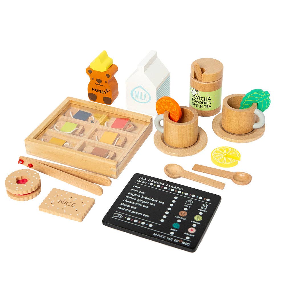 Make Me Iconic Pretend Play Tea Set Extension Kit - what's inside