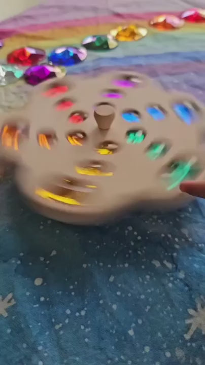 My little creator wooden spinning top jumbo product video